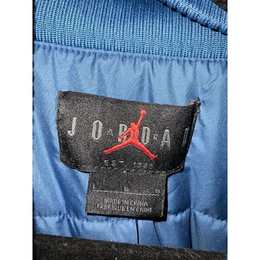 Jordan Essentials Flight Varsity Blue Jacket‎ Size Large